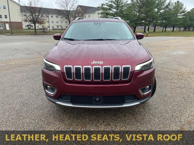 used 2021 Jeep Cherokee car, priced at $25,485