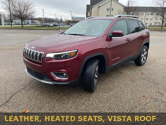 used 2021 Jeep Cherokee car, priced at $25,485