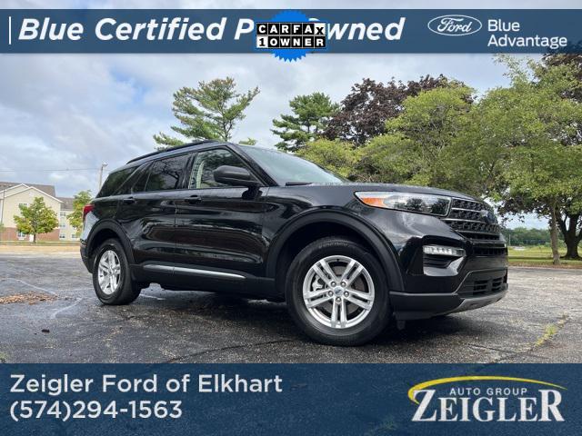 used 2022 Ford Explorer car, priced at $29,500