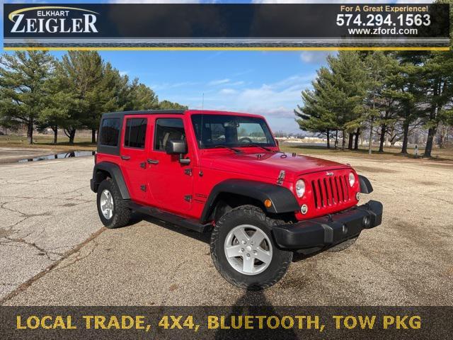 used 2014 Jeep Wrangler Unlimited car, priced at $11,985