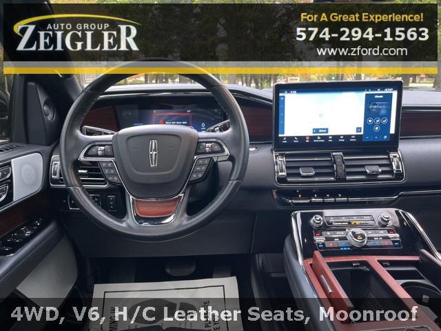 used 2024 Lincoln Navigator car, priced at $73,500