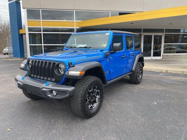 used 2021 Jeep Wrangler Unlimited 4xe car, priced at $35,194