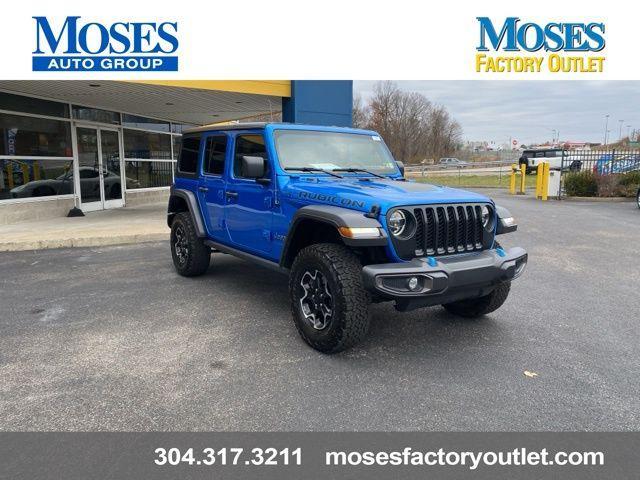 used 2021 Jeep Wrangler Unlimited 4xe car, priced at $35,194