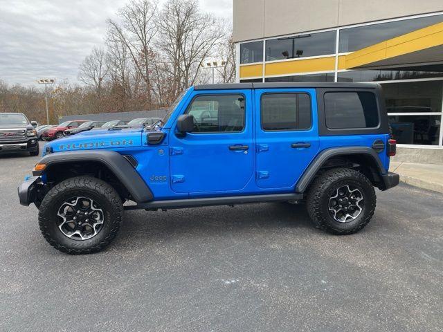 used 2021 Jeep Wrangler Unlimited 4xe car, priced at $35,194