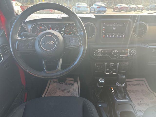 used 2021 Jeep Wrangler Unlimited car, priced at $28,652