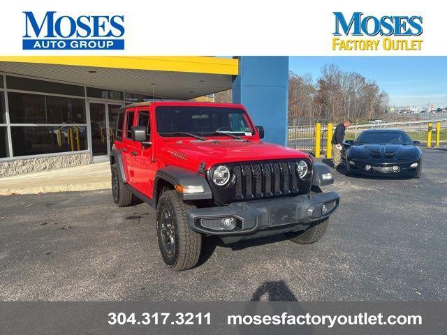 used 2021 Jeep Wrangler Unlimited car, priced at $28,652