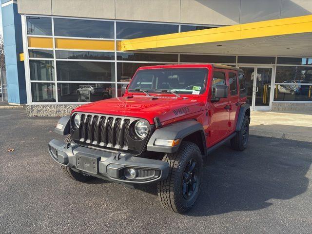 used 2021 Jeep Wrangler Unlimited car, priced at $28,652