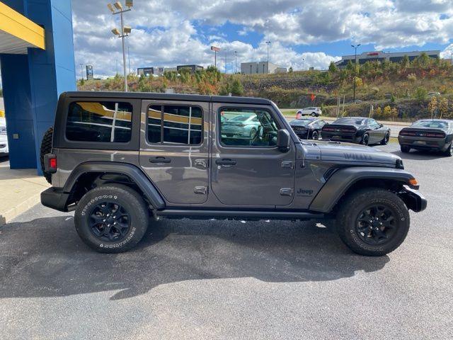 used 2022 Jeep Wrangler Unlimited car, priced at $30,292