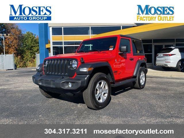 used 2021 Jeep Wrangler car, priced at $27,526
