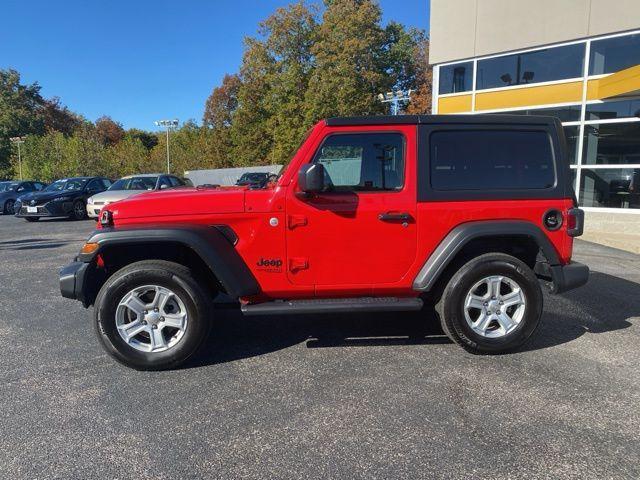 used 2021 Jeep Wrangler car, priced at $27,526