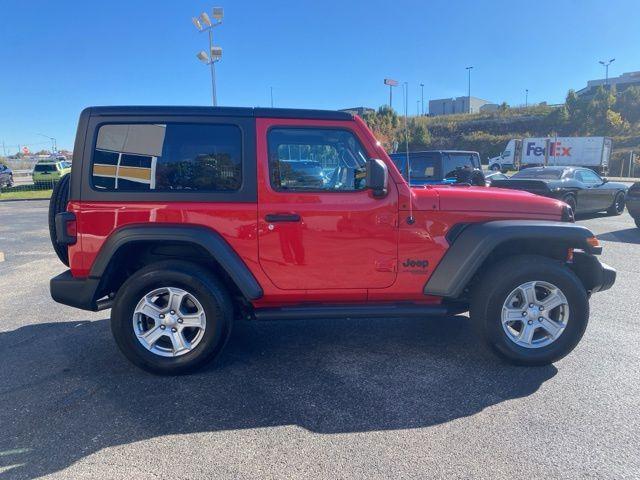 used 2021 Jeep Wrangler car, priced at $27,526