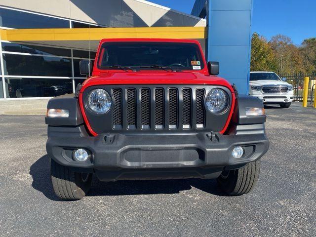 used 2021 Jeep Wrangler car, priced at $27,526