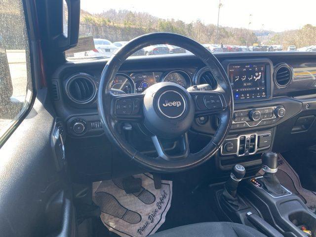 used 2021 Jeep Wrangler Unlimited car, priced at $30,927