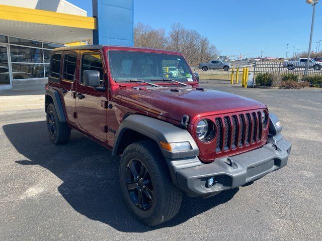 used 2021 Jeep Wrangler Unlimited car, priced at $30,927