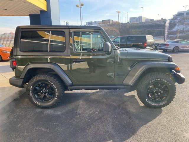 used 2021 Jeep Wrangler car, priced at $28,728