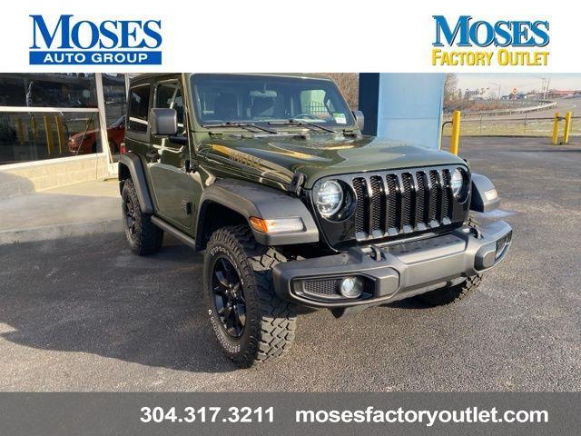 used 2021 Jeep Wrangler car, priced at $28,728