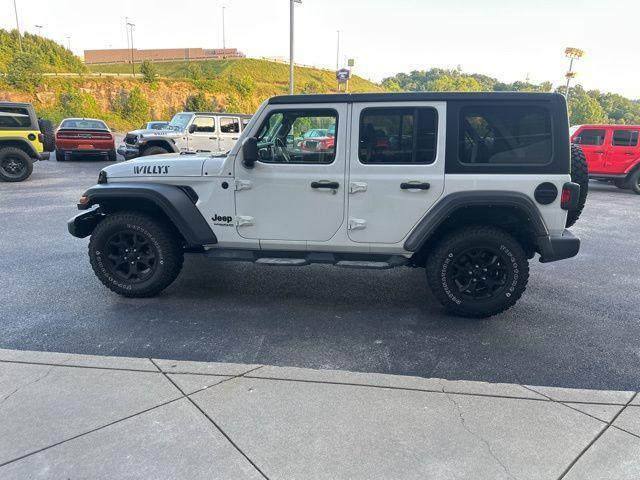 used 2021 Jeep Wrangler Unlimited car, priced at $32,131