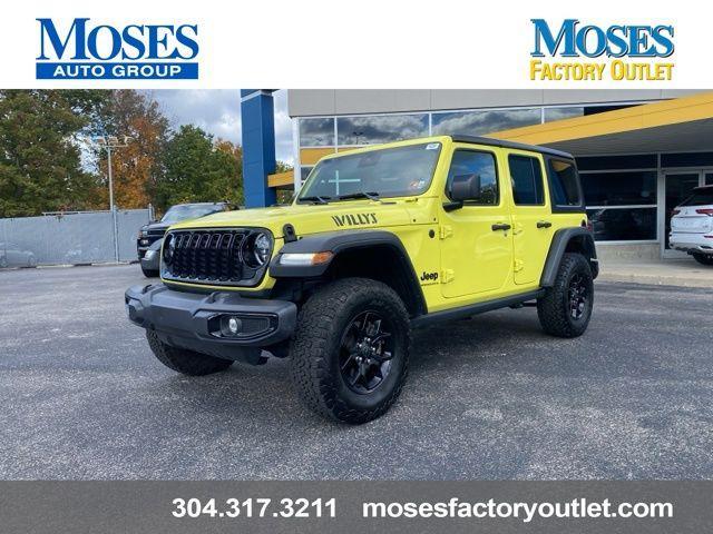 used 2024 Jeep Wrangler car, priced at $38,999