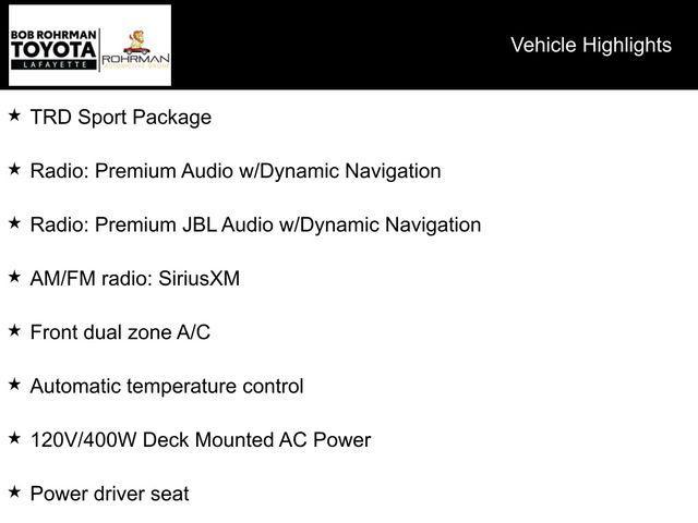 used 2023 Toyota Tacoma car, priced at $41,031