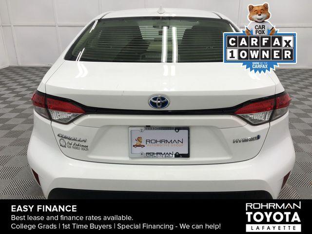 used 2022 Toyota Corolla Hybrid car, priced at $23,139