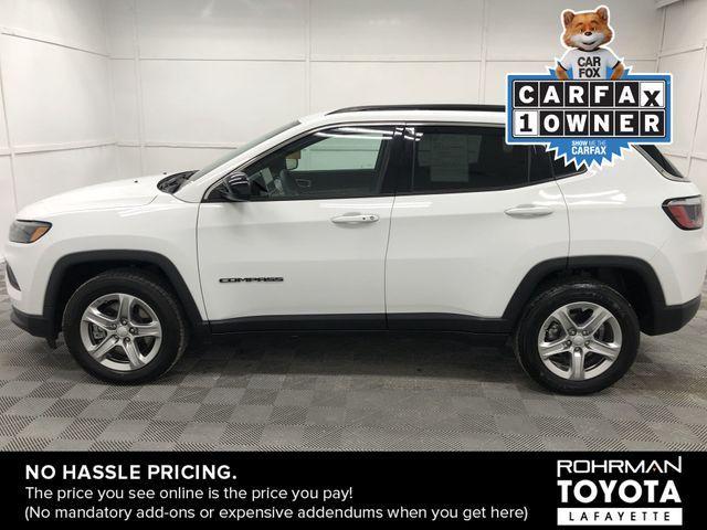 used 2023 Jeep Compass car, priced at $21,812