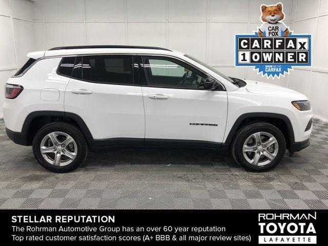 used 2023 Jeep Compass car, priced at $21,812