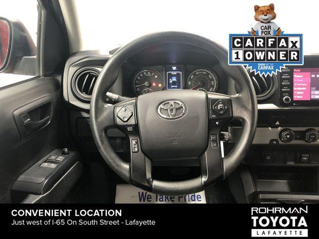 used 2022 Toyota Tacoma car, priced at $25,371