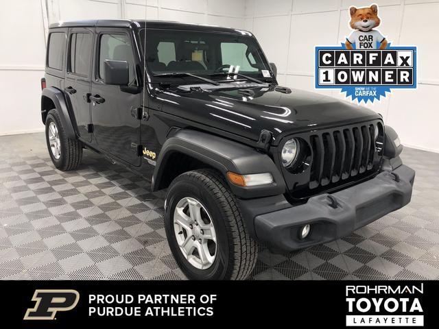 used 2018 Jeep Wrangler Unlimited car, priced at $22,208