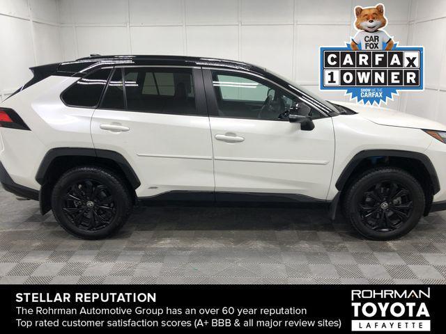 used 2022 Toyota RAV4 Hybrid car, priced at $30,954