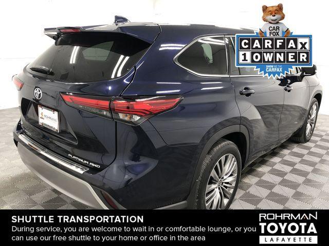 used 2020 Toyota Highlander car, priced at $36,678