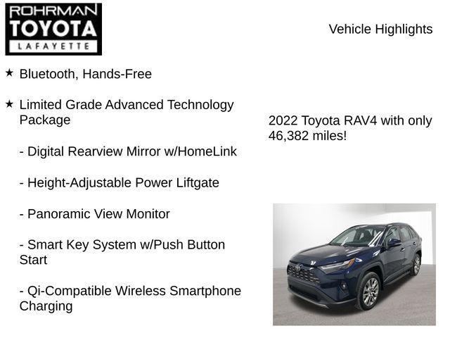 used 2022 Toyota RAV4 car, priced at $31,677