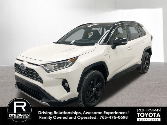 used 2020 Toyota RAV4 Hybrid car, priced at $27,088
