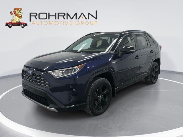 used 2019 Toyota RAV4 Hybrid car, priced at $25,525
