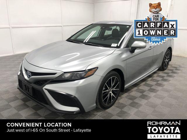 used 2023 Toyota Camry Hybrid car, priced at $30,496