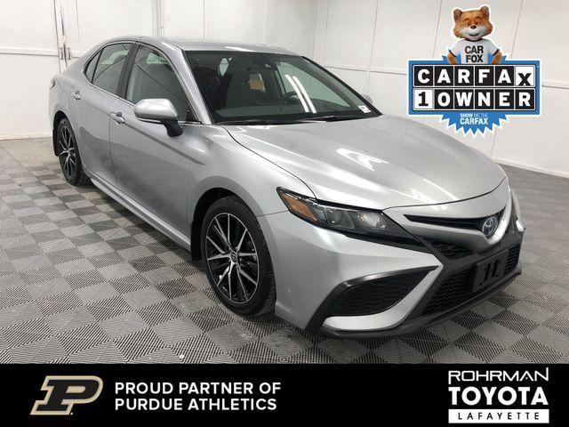 used 2023 Toyota Camry Hybrid car, priced at $30,496