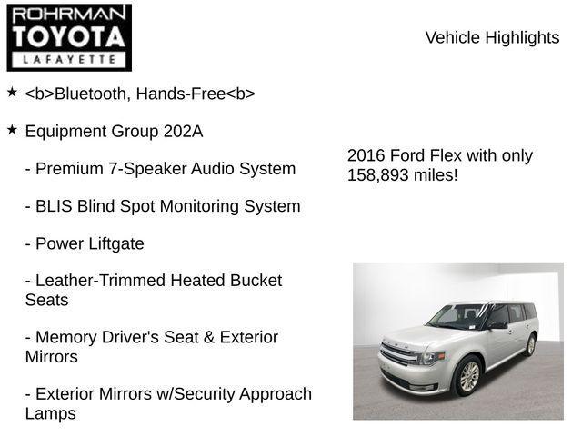 used 2016 Ford Flex car, priced at $7,100