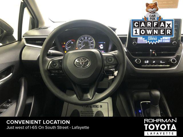 used 2020 Toyota Corolla car, priced at $20,186