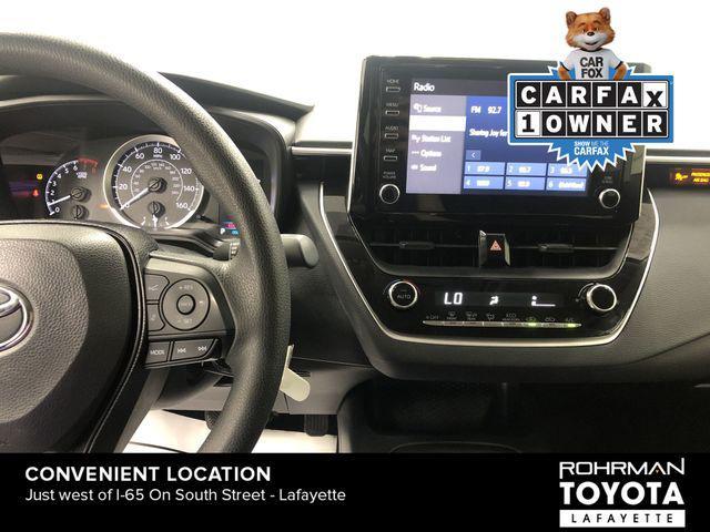 used 2020 Toyota Corolla car, priced at $20,186
