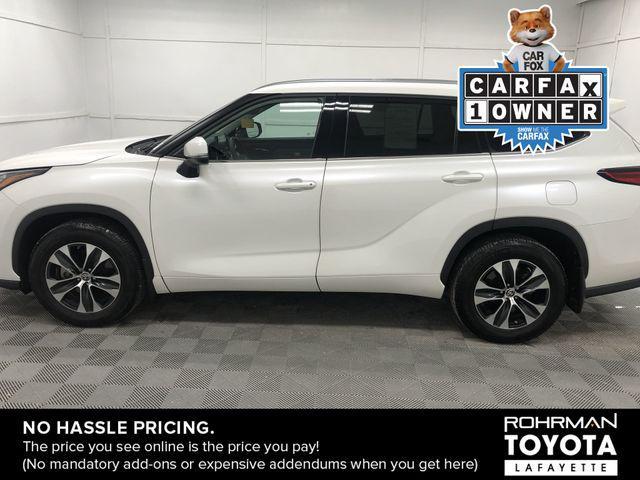 used 2020 Toyota Highlander car, priced at $34,485