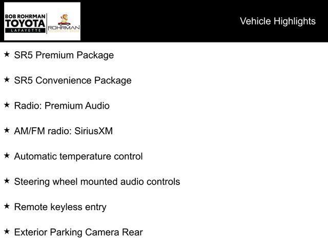 used 2023 Toyota Tundra car, priced at $45,520