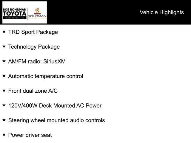 used 2021 Toyota Tacoma car, priced at $40,127