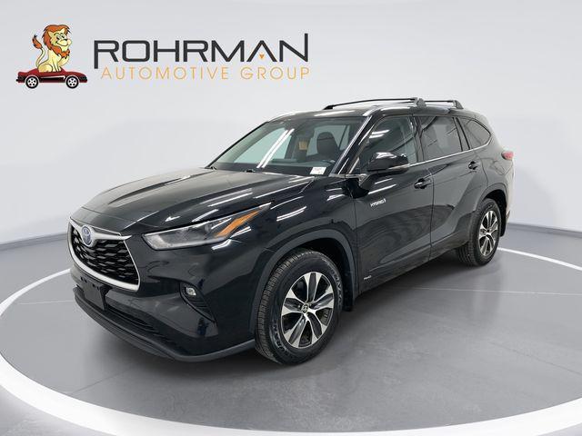 used 2021 Toyota Highlander Hybrid car, priced at $38,208