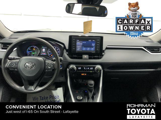 used 2021 Toyota RAV4 Hybrid car, priced at $25,346