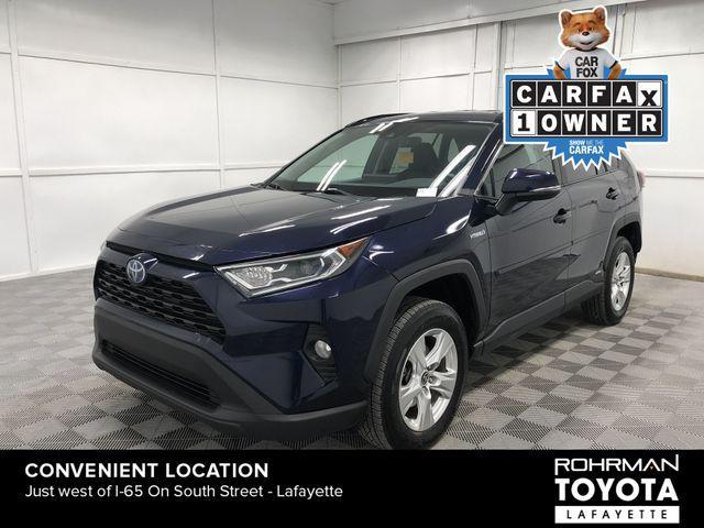used 2021 Toyota RAV4 Hybrid car, priced at $25,346