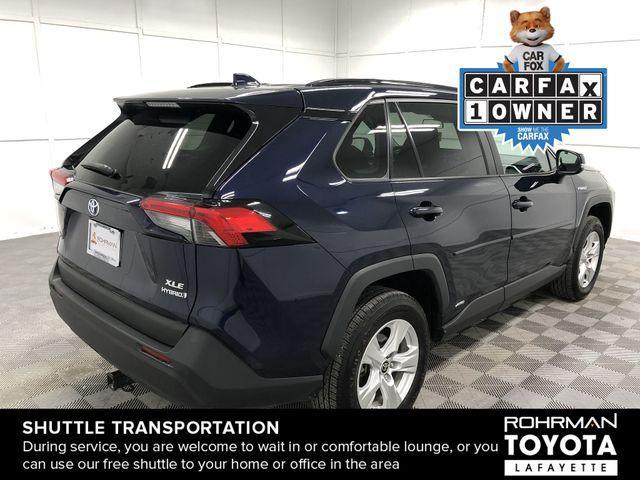 used 2021 Toyota RAV4 Hybrid car, priced at $25,346
