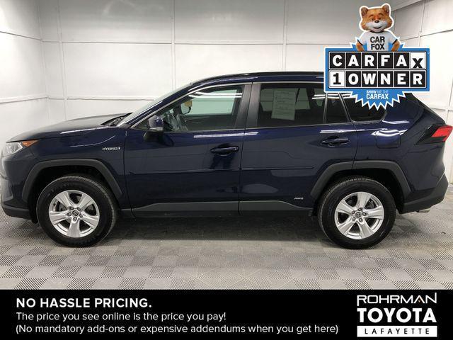used 2021 Toyota RAV4 Hybrid car, priced at $25,346