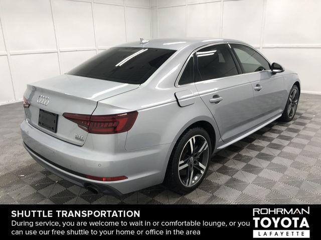 used 2018 Audi A4 car, priced at $15,896