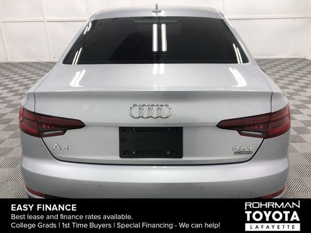 used 2018 Audi A4 car, priced at $15,896