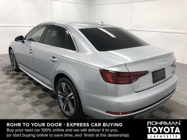 used 2018 Audi A4 car, priced at $15,896