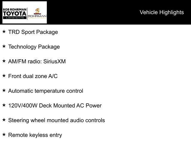 used 2021 Toyota Tacoma car, priced at $32,762